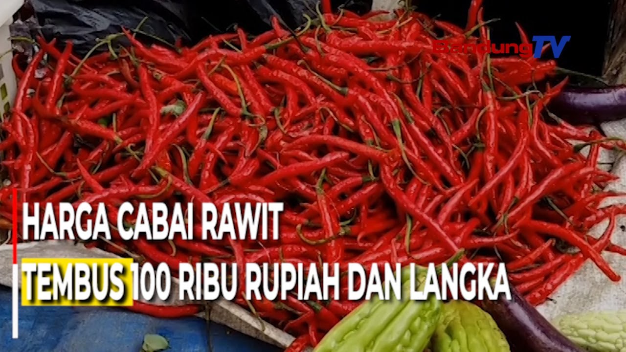 Harga Cabai Rawit Tembus 100 Ribu Rupiah Dan Langka | Bandung TV